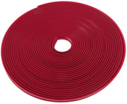 hjfgy glamorous Roll New Styling Car Vehicle Color Wheel Rims Protector Tire Guard Line Rubber Moulding Trim for Home Decoration(None pink)