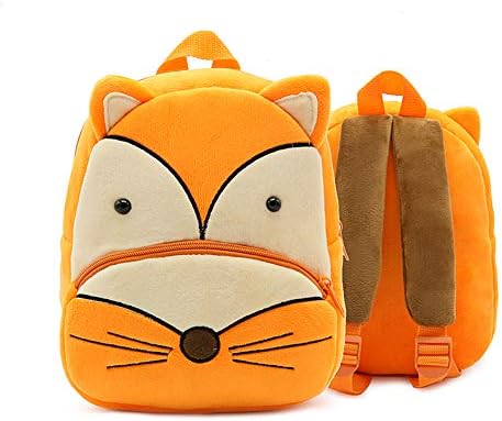 RUISSEN Kids Backpack Animal Cartoon School Bag for Children Boys Girls Preschool Rucksack(2-4 Years Old) (Fox)