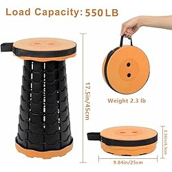 VOLIXOD Foldable Telescoping Stool