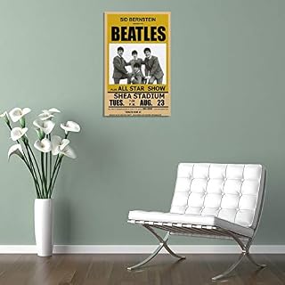 XYDQ Poster décoratif sur toile The Beatles pour salon, chambre à coucher 50 x 75 cm – Image 5