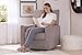 Delta Children Ava Nursery Glider Swivel Rocker Chair, Dove Grey