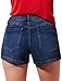 LE3NO Womens Stretchy Vintage Distressed Denim Jean Shorts with Pockets