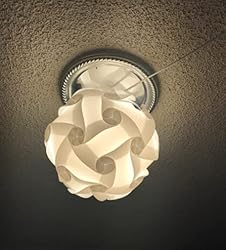 Lightingsky DIY IQ Jigsaw Puzzle Lamp Shade Ceiling