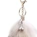 Huloo Fox Tail Bag Pendant Key Garments 15-18 in (Style 10)