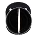 2Pcs Boat Stainless Steel Fishing Rod Holder Flush Mount 90 Degree with PVC Cap,Inner Tube and Gasket for Marine Boat Yacht