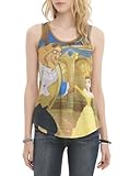 Disney Beauty And The Beast Ballroom Dance Girls Tank Top