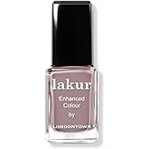LONDONTOWN lakur Brown Nail Polish, Gel-Like Shine, Long-Lasting Color, Strengthens & Hydrates Nails, 0.4 Fl Oz