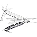 LEATHERMAN - Juice S2 Lightweight Multitool with Spring-Action Scissors and Anodized Aluminum Handles, Granite Gray with Nylon Sheath