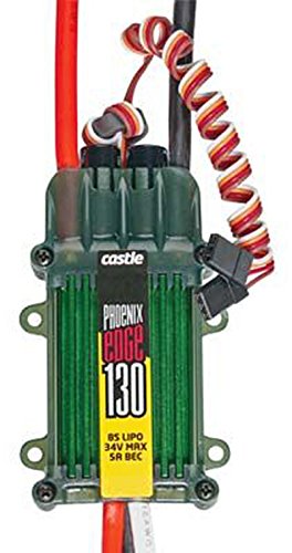 Castle Creations PHX Edge 130 Amp Electronic Speed Controller with 5 Amp BEC