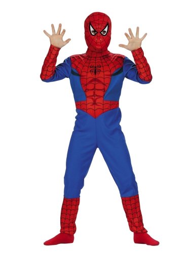 Marvel Boys Comics Spiderman Costume with Mask