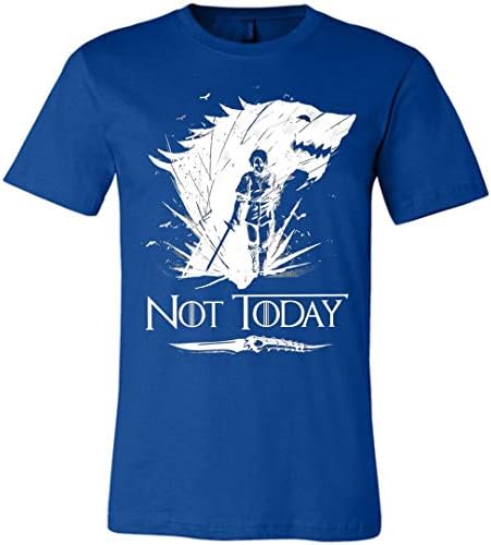 Cool Not Today Game of Thrones GOT Canvas Unisex T-Shirt for Women Men Fans Gift True Royal