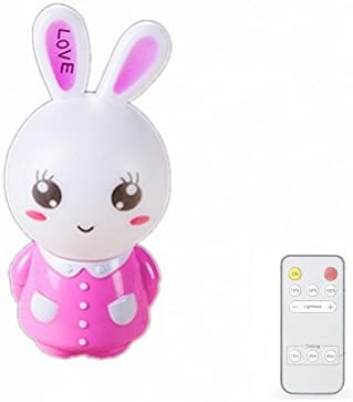 0.5W Plug in LED Night Light Lamp with remote Soft Brightness for Kids Baby Nursery Bedroom (little rabbit)