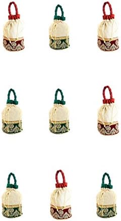 Fashion Shopperrz Return Gift Bags for Wedding/Birthday/House Warming Ceremony/Festive ocassions ,12pcs