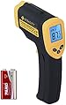 Etekcity Lasergrip 1080 Non-contact Digital Laser Infrared Thermometer Temperature Gun -58℉~1022℉ (-50℃～550℃), Yellow and Black