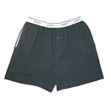 Hanes Men's Cotton Jersey Knit Sleep Shorts with Exposed Waistband