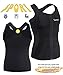 Junlan Men Sweat Waist Trainer Tank Top Vest Weight Loss Neoprene Workout Shirt Sauna