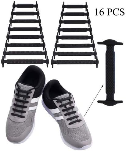 Uniqhia No Tie Shoelaces for Kids and Adults - Multicolor Fashion Sports Fan Shoelaces - Fits Most Types Shoes - Sneaker Boots, Board Shoes Sport Shoes and Leisure Footwear