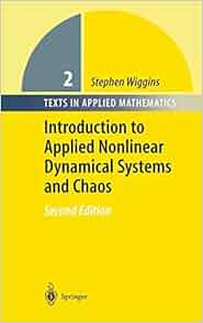 Introduction To Applied Nonlinear Dynamical Systems And