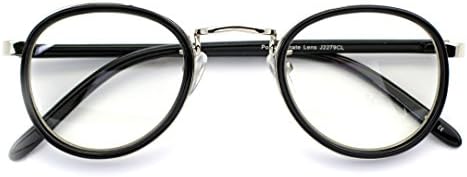 Steampunk Hip Hop Street Inspired and Urban Round Eyeglasses