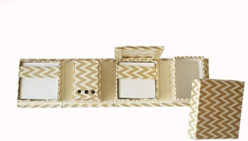 Surprise Someone Folding Desk Organiser with 100 Recycled Hand Made Paper Sheets