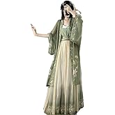 Hanfu Women Chinese Traditional Cosplay Costume Ancient Song Dynasty Hanfu Summer Green Sets Plus Size XL