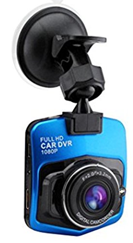 Swizze 2.4- inch 170Â° View Angle, Full HD 1080P Car Vehicle HD Dash Camera DVR Cam Night Vision Recorder with G-Sensor ,32GB TF Card - Blue