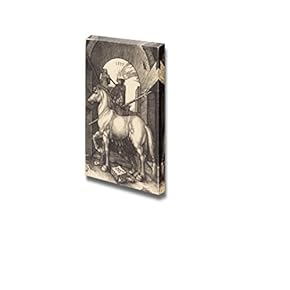 Small Horse by Albrecht Durer - Canvas Print Wall Art Famous Painting Reproduction - 12" x 18"