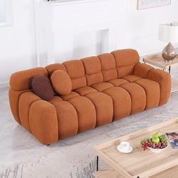 Alberobelo Boucle Sofa for Living Room, Cloud Couch