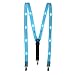 Glowseen Light up Glowing Clip on Adjustable Suspenders for Party Costume