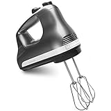 KitchenAid 6-Speed Hand Mixer | Contour Silver (Renewed)