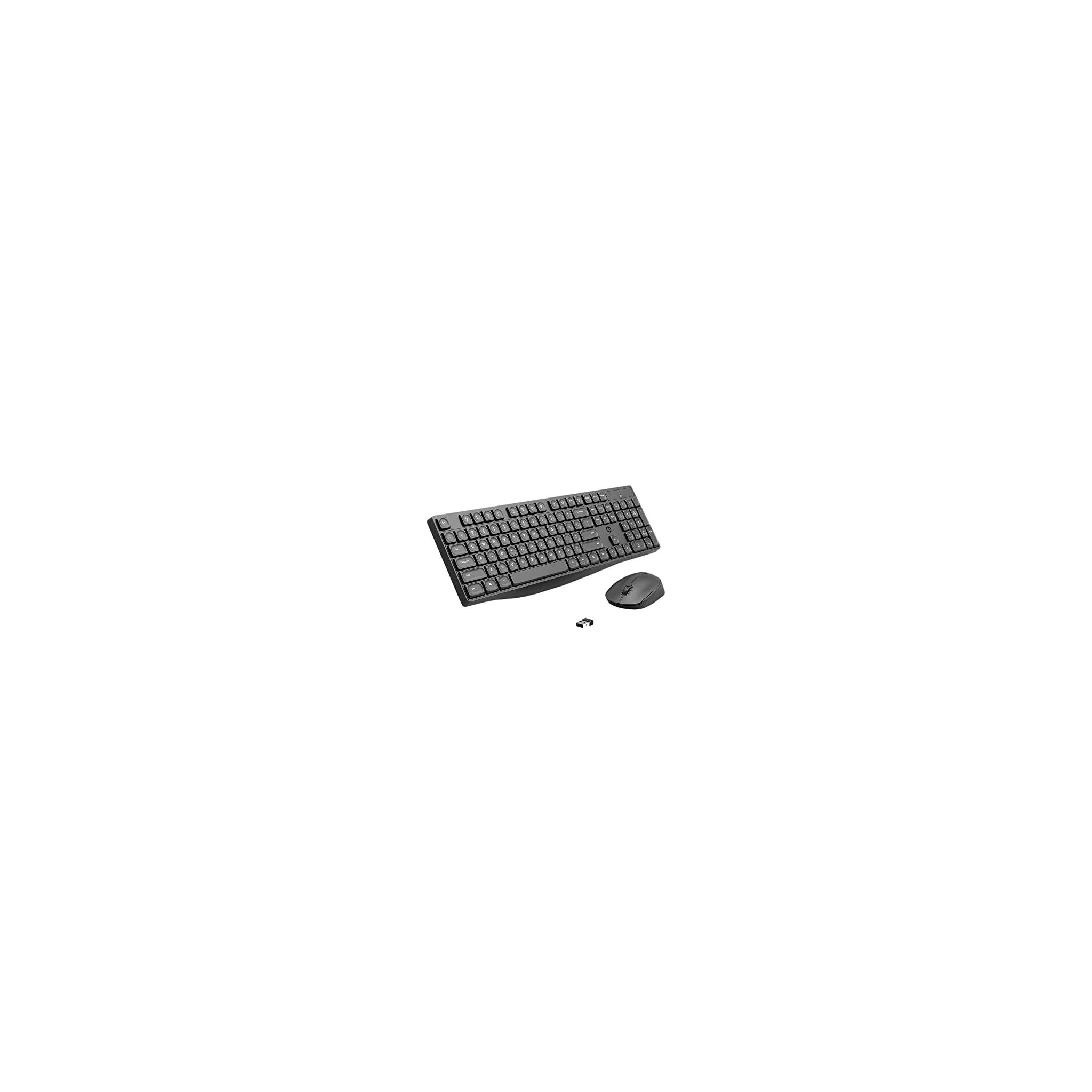 HP CS10 Wireless MultiDevice Keyboard and Mouse Combo (Black) (7YA13PA
