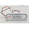 MARINE-BOAT-FLUSH-MOUNT-LED-COOL-WHITE-OBLONG-COURTESY-LIGHT-IP67-WATERPROOF