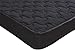 Ameriwood Home Signature Sleep Essential 6 Inch Coil Mattress Made with CertiPUR-US Certified Foam, 6 Inch Full Mattress, Black