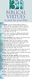 31 Biblical Virtues to Pray for Your Kids 50-pack (Prayer Cards) by 
