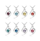 KATGI Fashion White Gold Plated Lucky Angel Beautiful Crystal Pendant Necklace