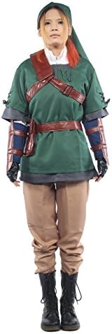 The LOZ Twilight Princess Sprites Cosplay Costume Link Outfit
