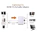 Lightning to HDMI/VGA/Audio Adapter Converter Cable,3 in 1 Lightning 8 Pin to Digital AV Multiport HDMI VGA & Audio Adapter with Micro USB Charging Cable + 3.5mm Audio Port for iPhone/ipad