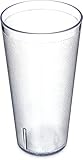 Carlisle 5232-8207 BPA Free Plastic Stackable Tumbler, 32 oz., Clear (Pack of 6)