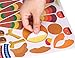 52pcs Thanksgiving Crafts for Kids, Make-A-Turkey Stickers Party Games/Favors/Supplies(Small Size)