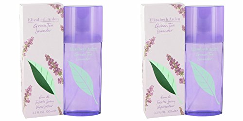 Elîzabêth Ardên Gréen Teä Lavénder Perfùme For Women 3.3 oz Eau De Toilette Spray (2 Pack) + a FREE Wings Cologne 3.4 oz Shower Gel