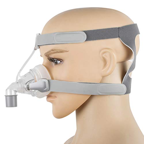 Nasal_Mask for Sleep with Headgear Adjustable Silicone Gel Cushion M Size - Thumbnail 2