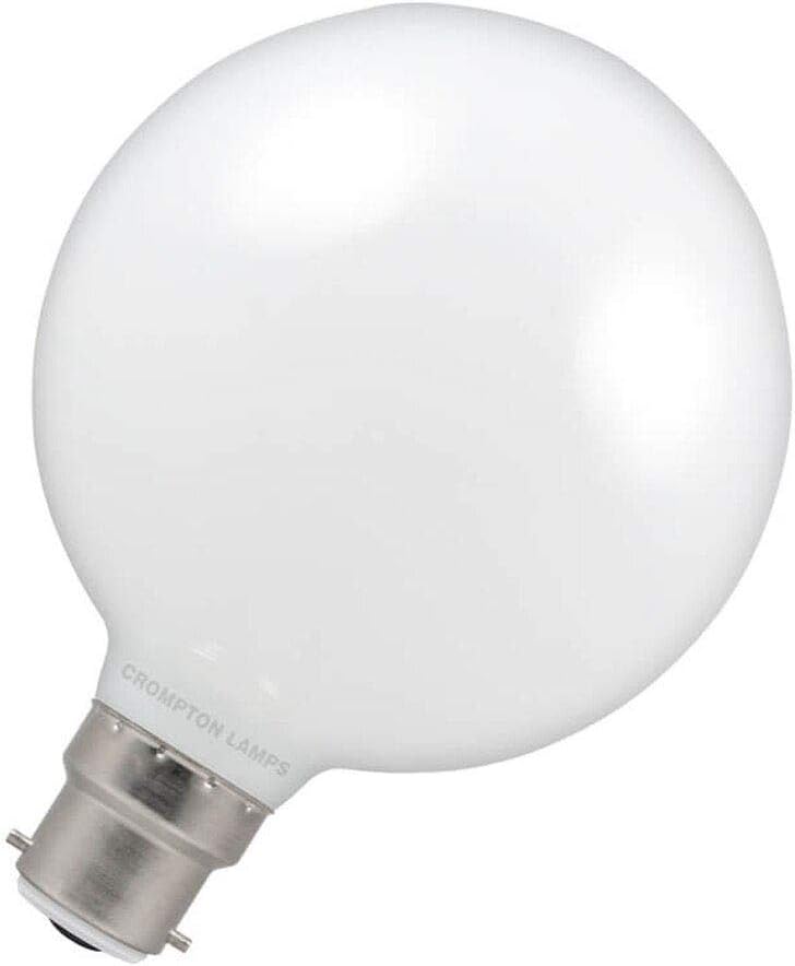 Crompton Lamps LED G95 Globe 7W BC-B22d Bayonet, Warm White
