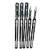 Pilot Hi-Tec-C Maica Gel Ink Pen Black, 0.4 mm, 5 pens per Pack (Japan import) [Komainu-Dou Original Package]