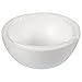 Juvale Half Sphere Foam Ball - Versatile DIY Craft Supply - Easy Customization of Foam Balls for Crafts & Art Supply for Floral Arrangements - Pack of 1, 12 x 12 x 6 in, White