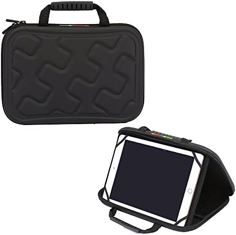 Casepax Rugged 10.6" Tablets Portable Case with Stand Function for iPad Computer PC Tablet eBook Readers, EVA83-10 - Black