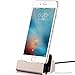 iMoreGro Phone Dock Charging Stand Dock Station (Gold)
