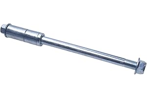 LZEVIAERI 12mm 205mm Front Rear Axle with Bushing 5mm 20mm 30mm For TaoTao 50 Moped Scooter QUAD ATV Mini Bike