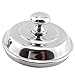 Newness Stainless Steel Sugar Bowl with Lid and Sugar Spoon for Home, Cylinder Shape, 8.44 Ounces(250 Milliliter)