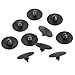 PartsSquare 10pcs Fender Liner Fastener Rivet Push Clips Retainer Compatible with Mercury Zephyr/Milan Compatible with Lincoln MKZ/MKT/MKC/Mark/LT Compatible with Ford Fusion/Flex/Fiesta/F150/Escape