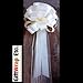 Ivory Wedding Pull Bows with Tulle Tails - 8